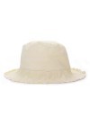 Yolev Soleil Seau Chapeau Femmes Plage Chapeaux Sun Bucket Hat de Seau Chapeau de Pêcheur Coton Casual Soleil Décontracté Ran
