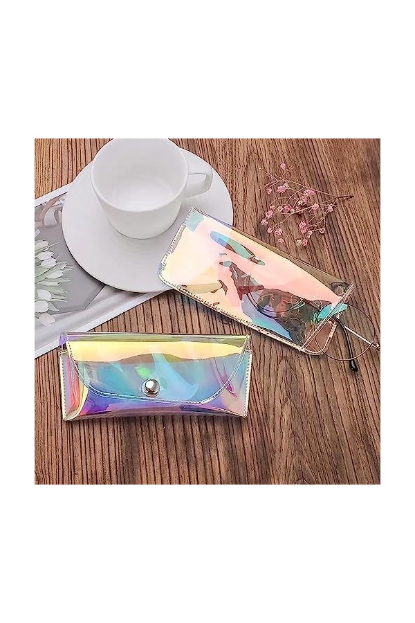 Étui à lunettes de soleil | Étui à lunettes mignon universel en PVC coloré pour adolescents et femmes pour voyage, lecture, m
