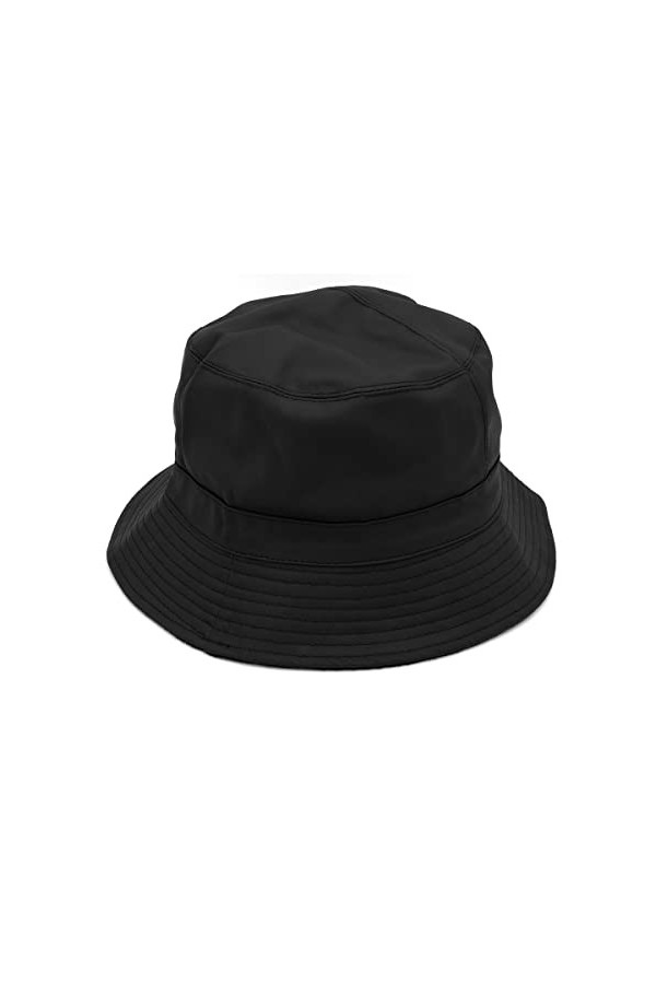 Colours & Beauty Chapeau Pêcheur Femme Noir | Chapeau Pêcheur Hiver | Bob Pêcheur Femme Imperméable à leau | Bucket Hat Femm