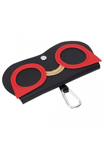 CUEA Étui à Lunettes pour Femmes, étui de pour Lunettes de Soleil à Joli Motif empêche Les Rayures pour la Maison pour Le