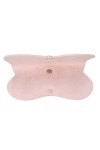 Chanme Étui à Lunettes de Soleil, Sac à Lunettes de décoration Portable pour Femmes pour Enfants pour Hommes Rose 