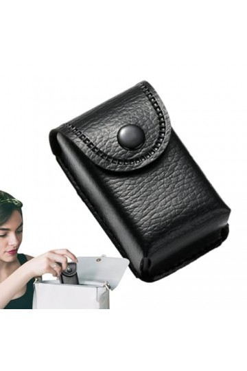 BIXOO Étui à lunettes en cuir - Pochettes de protection pour lunettes en cuir PU de voyage | Étui à lunettes portable avec bo