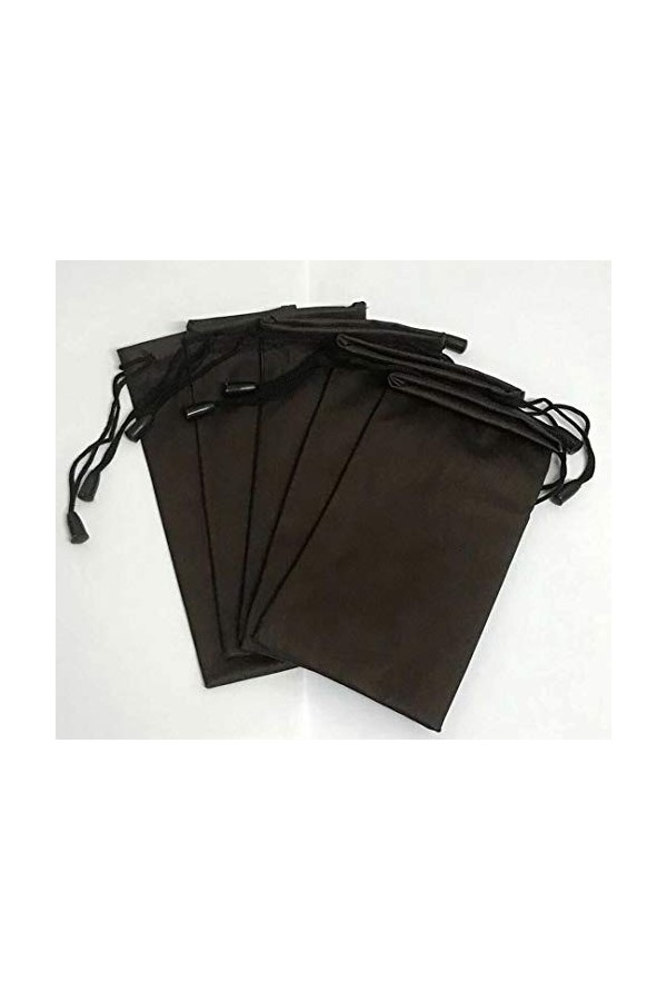 HoitoDeals Étui à lunettes de soleil avec cordon de serrage pour portefeuille et téléphone 1 pièce 