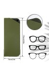 AIEX Étuis à Lunettes Souples, 6pcs Étui à Lunettes de Soleil Souple Étui à Lunettes de Soleil Pochette Souple &nbsp;Étui&nbsp;à&nbsp;Lunett