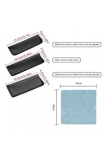 Étui Pour Lunettes de Soleil,Etui A Lunettes en Cuir,Sac Souple de Lunette,Etui à Lunettes en Cuir Souple,Avec 1 pièce de tis