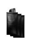 Lot de 3 étuis à lunettes en cuir PU Étui à lunettes souple en cuir portable anti-rayures Étui à lunettes Étui à lunettes en 