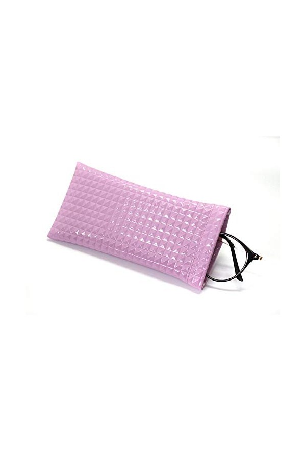 Asudaro Pochette de Protection pour Lunettes de Soleil étuis à Lunettes de Rangement Imperméables en Faux Cuir Lunettes de Pr