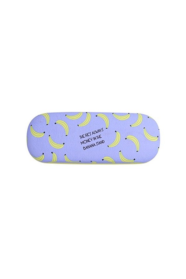 TREESTAR ÉTui à Lunettes Antichoc Portable BoîTe de Lunettes de Soleil Avec Motif DImpression de Fruits Lunettes de Protecti