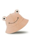 SAOROPEB Chapeau grenouille pour adultes et adolescents, chapeau cloche mignon grenouille, chapeau cloche en coton, chapeau d