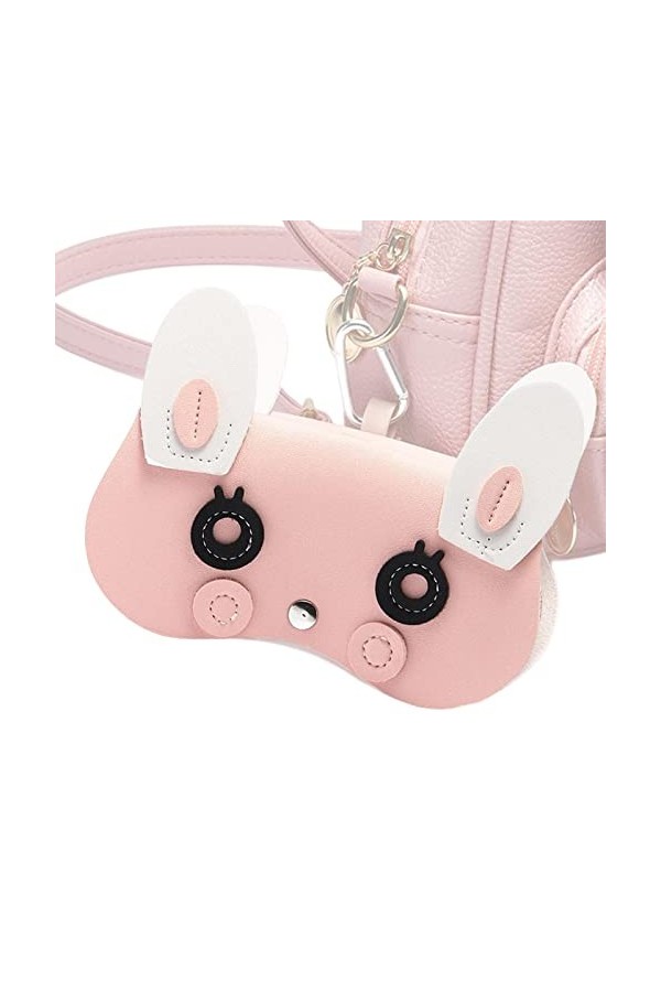 Joberio Étui à lunettes dessin animé, étui à lunettes dessin animé animal chaud, pochette protection lunettes soleil souple à