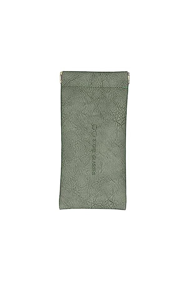 Sac À Lunettes De Soleil En Cuir Souple, Étui À Lunettes À Fermeture Éclair Avec Clip De Ceinture, Étui À Lunettes De Lecture