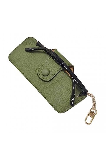 BAOK Sac à lunettes | Porte-lunettes - Porte-étui à lunettes en vachette couche supérieure, pochette pour lunettes soleil min