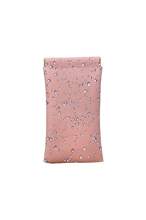 Frifer Étui souple pour lunettes de soleil | Sac de protection anti-stress et anti-rayures, texture crème avec design fermé e