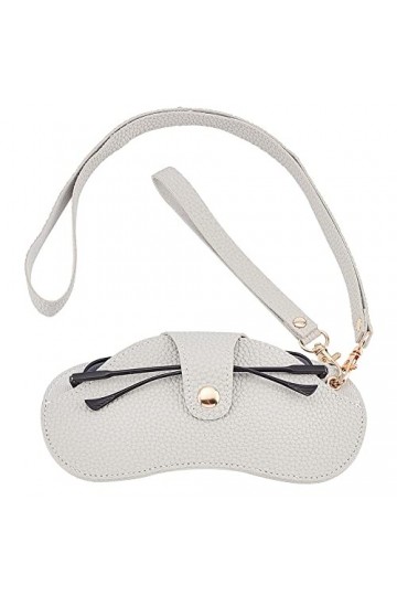 PandaHall PH Porte-étui à Lunettes, Porte-Lunettes en Similicuir Étui Souple pour Lunettes de Soleil Pochette à Lunettes Orga