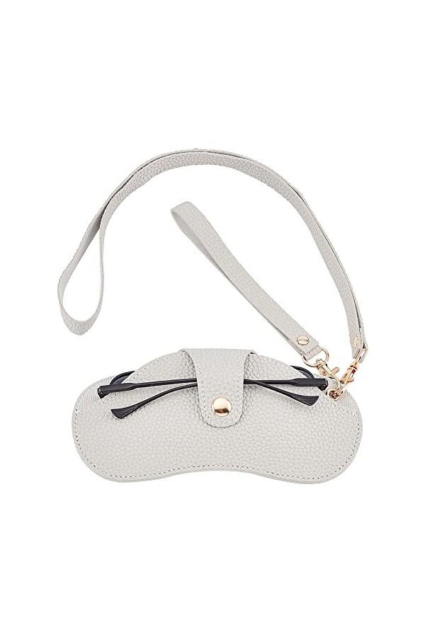 PandaHall PH Porte-étui à Lunettes, Porte-Lunettes en Similicuir Étui Souple pour Lunettes de Soleil Pochette à Lunettes Orga