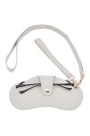 PandaHall PH Porte-étui à Lunettes, Porte-Lunettes en Similicuir Étui Souple pour Lunettes de Soleil Pochette à Lunettes Orga