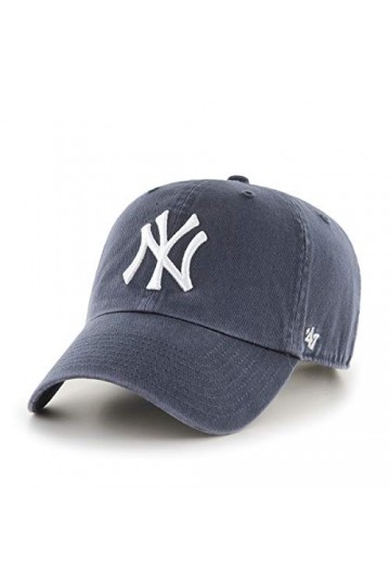 47 New York Yankees Adjustable Cap Clean Up MLB Vintage Navy - One-Size