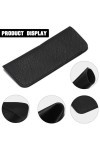 EODKSE Étui souple en PU pour lunettes de lecture et de soleil - Ensemble de 2 pièces avec sac de voyage portable - Pochette 