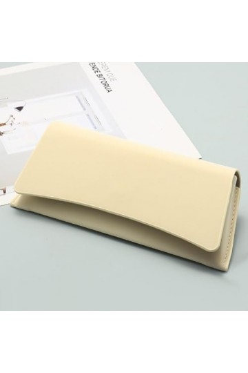 Firulab Étuis à lunettes en cuir | Étui à lunettes en cuir - Sac à lunettes de soleil en cuir magnétique pour téléphones port