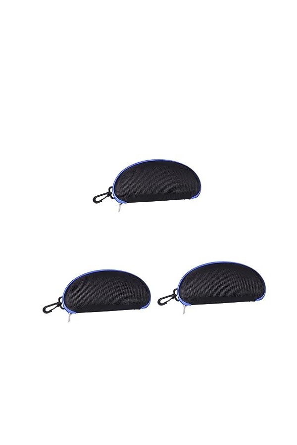 CLISPEED Étui Lunettes Étui à Lunettes En Toile Étui à Lunettes Ovale Anti Stress Étui à Lunettes De Soleil