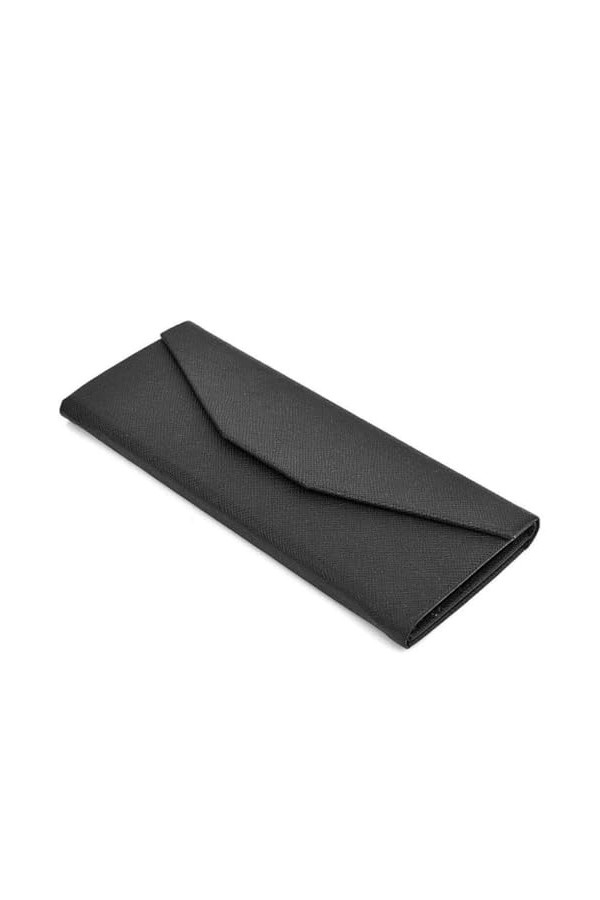 budiniao Étui à lunettes multifonctionnel, Solution de rangement polyvalente pour lunettes, sac de rangement en cuir pour lun