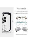 CZZYH Étui à lunettes souple portable avec design coulissant, étui à lunettes motif chien arrogant gris pour homme et femme, 