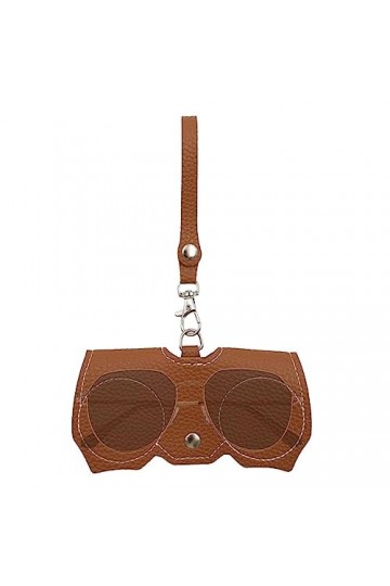 Toilet Étui à soleil mince,Étui voyage souple pour soleil - Sac en cuir souple pour lunettes et soleil, étui voyage portable 