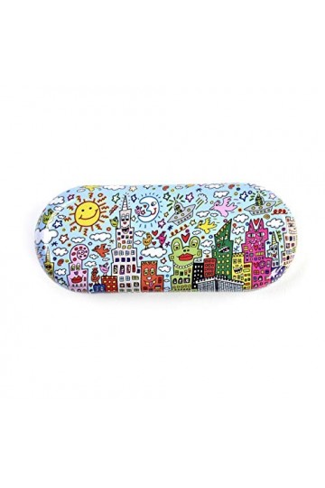 Fridolin 18677 Rizzi My New York City Étui à Lunettes Métal Multicolore 16 x 6,6 x 2,8 cm