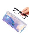 Stronrive Porte-lunettes - Étui à lunettes mignon universel,Étuis à lunettes colorés en Pvc pour femmes et étui à lunettes do