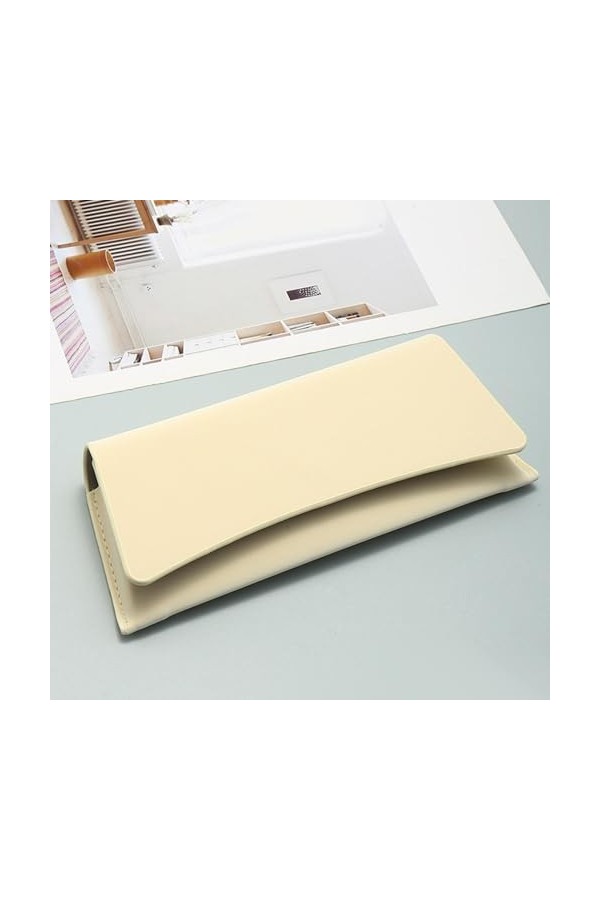 JINGAN Étuis à lunettes en cuir - Étui à lunettes en cuir | Étui à lunettes Portable, sac de lunettes de soleil magnétique po