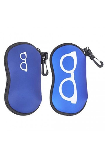 Mxtech Sac de Lunettes de Soleil, étuis à Lunettes Lisses, pour Lunettes de Lecture Amis Famille de Lunettes de Natation