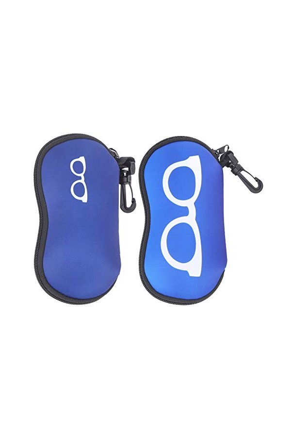 Mxtech Sac de Lunettes de Soleil, étuis à Lunettes Lisses, pour Lunettes de Lecture Amis Famille de Lunettes de Natation