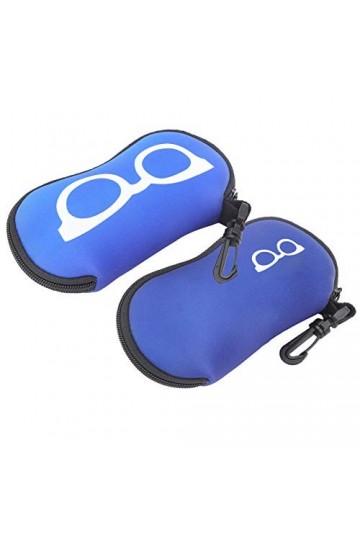 Mxtech Sac de Lunettes de Soleil, étuis à Lunettes Lisses, pour Lunettes de Lecture Amis Famille de Lunettes de Natation