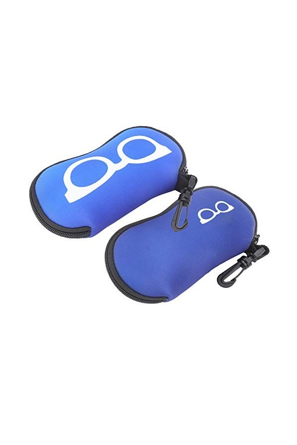 Mxtech Sac de Lunettes de Soleil, étuis à Lunettes Lisses, pour Lunettes de Lecture Amis Famille de Lunettes de Natation