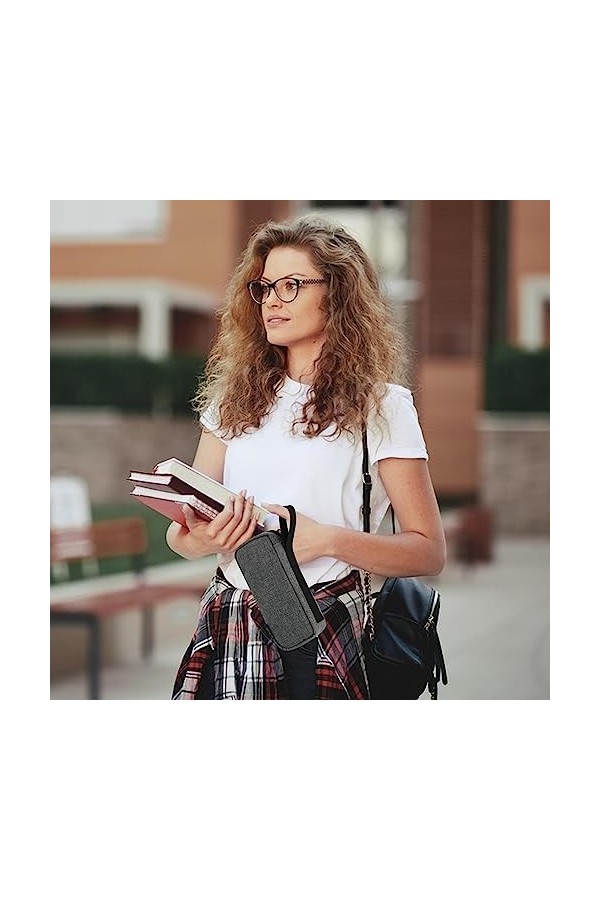 Ceolup Étui à lunettes - voyage pour lunettesoleil | Étui protection unisexe - Étui à lunettesoleil en cuir PU avec sac range