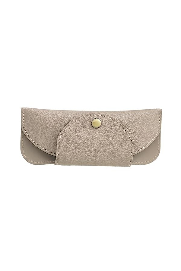EUBEISAQI Étui à Lunettes Souple pour Femme - Étui à Lunettes Portable Porte-Lunettes en Cuir PU - Petit Sac à Soleil pour Le
