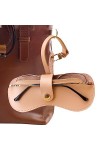 Sac à lunettes – Sac à lunettes tendance – Sacs à lunettes souples et portables pour soleil – Pochette transport en cuir synt