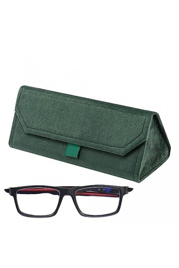 Suphyee Étui à Lunettes Portable - Lunettes Protection Pliable à Coque Rigi- Étui à Lunettes Portable avec Fermeture magnétiq