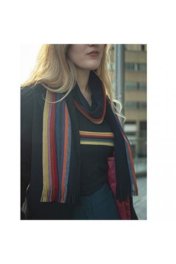 DOCTOR WHO Écharpe du treizième Docteur Jodie Whittaker - Écharpe officielle BBC