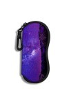 Étui à Lunettes Lunettes de Soleil Pochette Souple Avec Clip de Ceinture étui à Lunettes Ultra Léger en Néoprène à Fermeture 