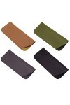 SULIUDAJI Lot de 4 étuis à lunettes, étui à lunettes en feutre, étui souple à glisser dans la pochette, étui de rangement pou