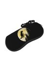 Dinosaure Lune Drôle T-Rex Cadeau Vélo Lunettes De Soleil Étui Souple Ultra Léger Portable Néoprène Fermeture Éclair Étui À L