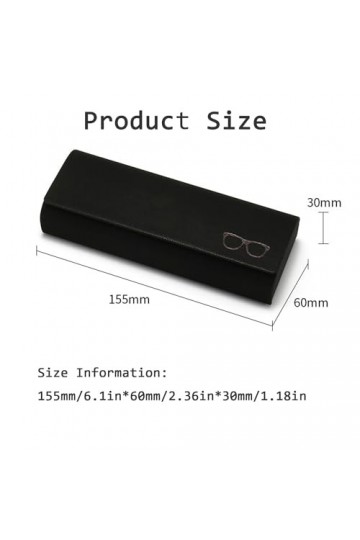 4Pcs Etui Lunettes Rigide, Etui Lunettes Cuir, Porte Lunettes, Etui a Lunette Homme, Etui a Lunette, Boite a Lunette,Rangemen