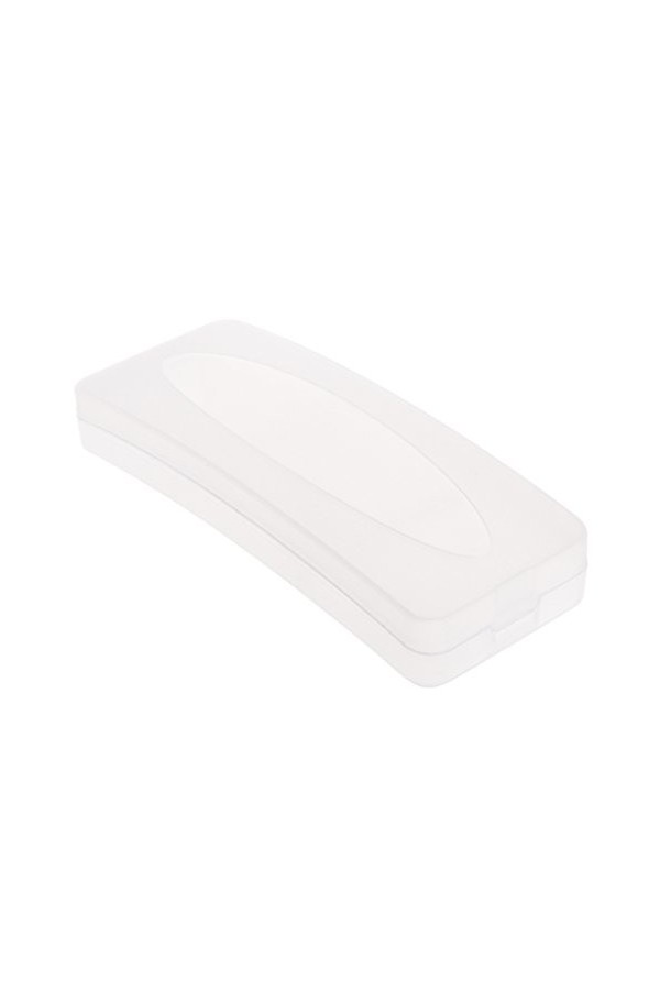 Ocobudbxw Moderne Durable en Plastique Transparent Lunettes de Soleil étui à Lunettes Clip sur boîte à Lunettes Protecteur de