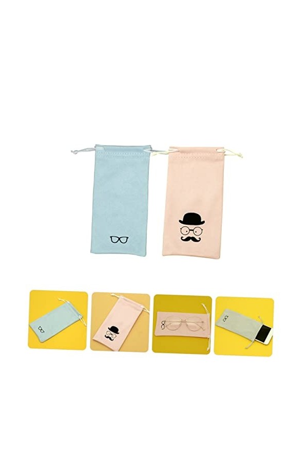 GALPADA Organisateur De Sac De Voyage 2 Pièces Lunettes Sac Shades Lunettes De Soleil Voyage Sac Organisateur Étuis À Lunette