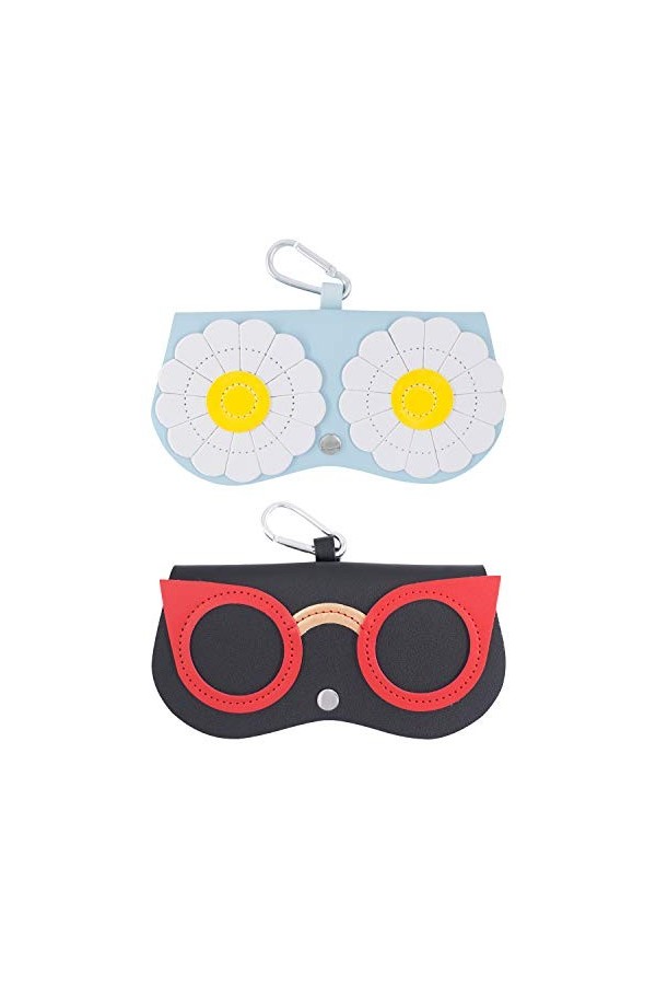 Etui Lunettes de Soleil, Étui Souple pour Lunettes de Soleil Lunettes de Protection Étui Ultra Léger de Rangement en Néoprène
