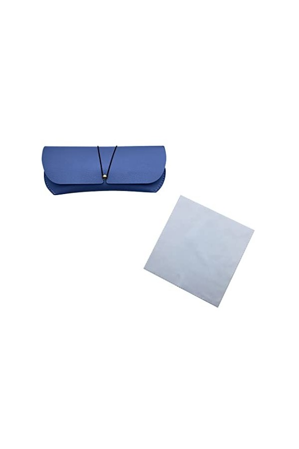 XPEX 2 PCS etui lunettes etui lunettes souple similicuir étui lunettes pochette lunette boitier lunettes lunette femme etui l