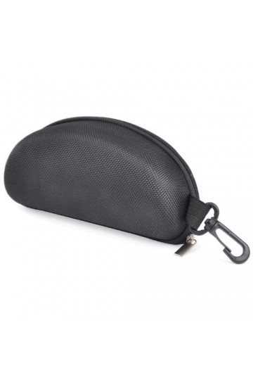 TRIXES Lunettes de soleil et lunettes de lecture, lunettes de soleil noires, étui élégant et élégant avec fermeture à glissiè