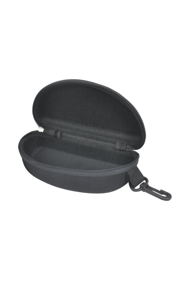 TRIXES Lunettes de soleil et lunettes de lecture, lunettes de soleil noires, étui élégant et élégant avec fermeture à glissiè