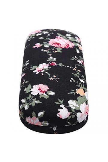 Nemeaii Nouveau Lunettes éTui Rigide pour les Lunettes Femmes éTuis Optiques Lunettes à Imprimé Floral Porte-BoîTe à Lunettes